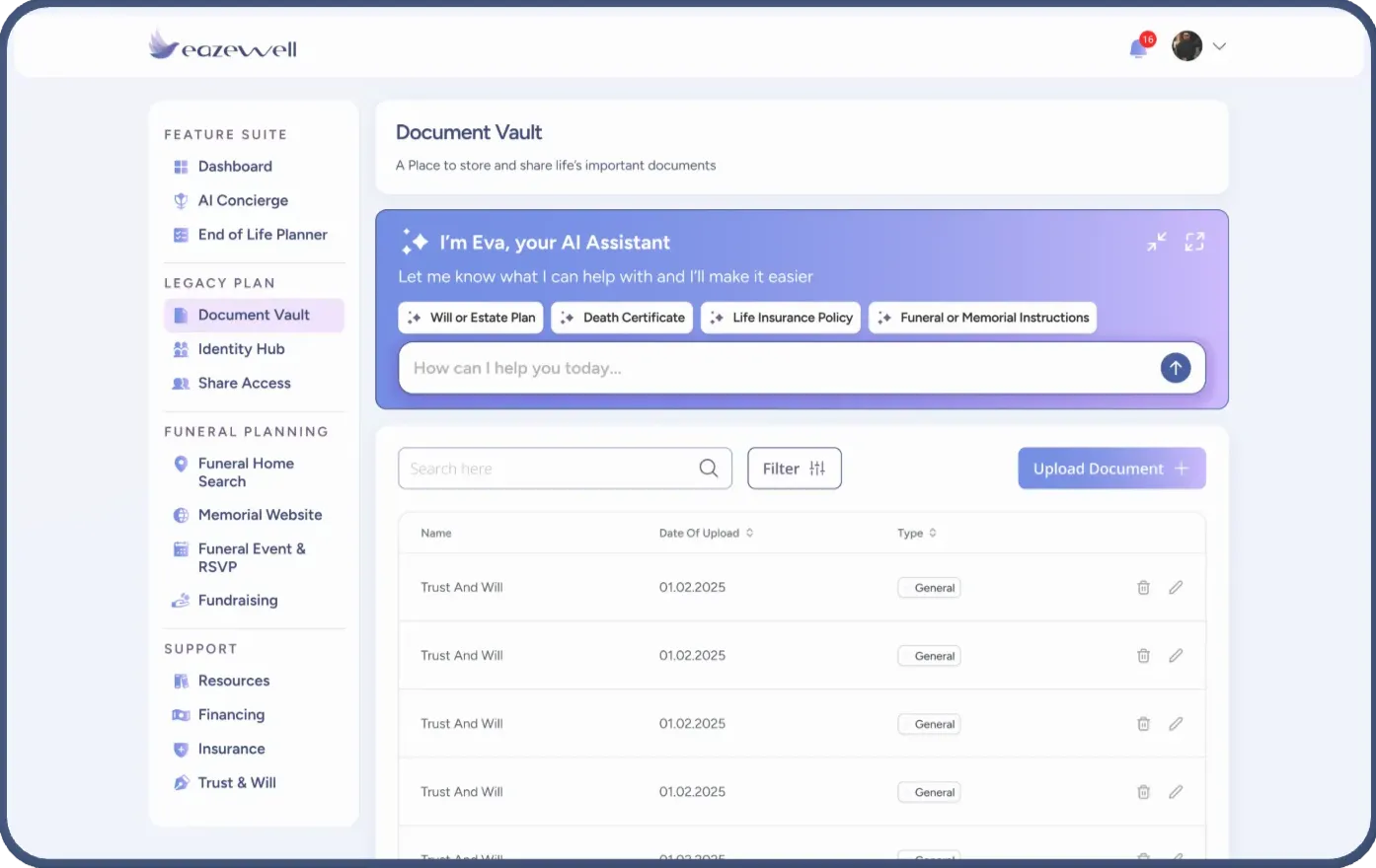 Secured Document Vault